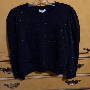 A.L.C. Black Knit Top